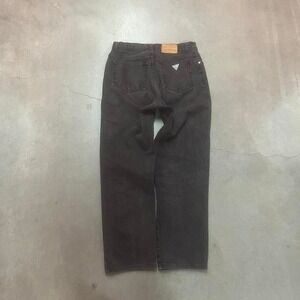 Vintage Guess George's Marciano men's black faded jeans 90s USA made 32